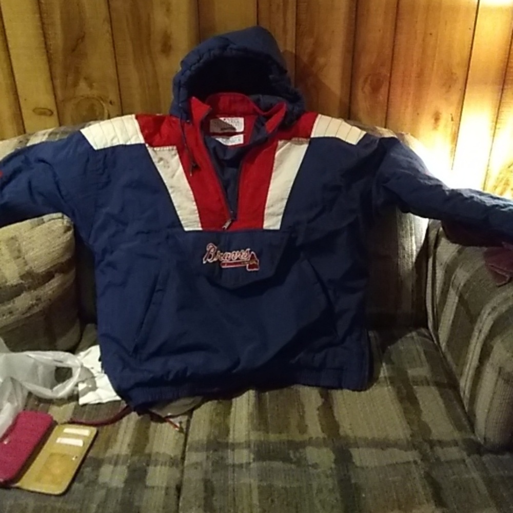 Mens genuine merchandise starter jacket